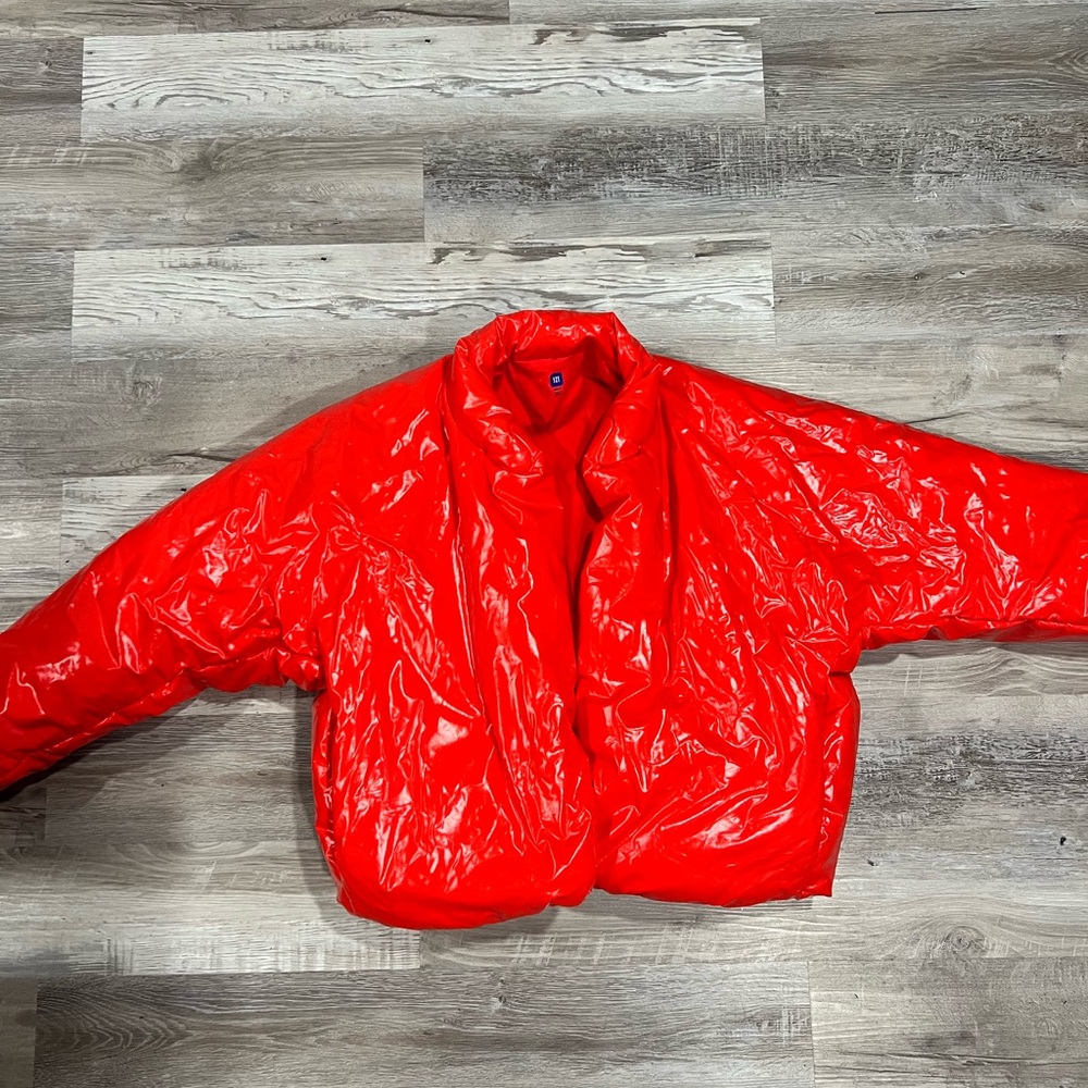 Yeezy/GAP oversized RED puffer jacket - Picture 1 of 3